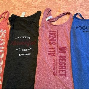 Jazzercise workout tanks